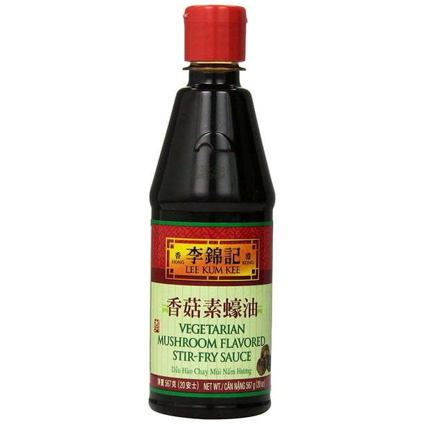 Lee Kum Kee Vegetarian Mushroom Flavored Stir Fry Sauce 20 Ounce Bottles Pack Of 12 Walmart Com Walmart Com