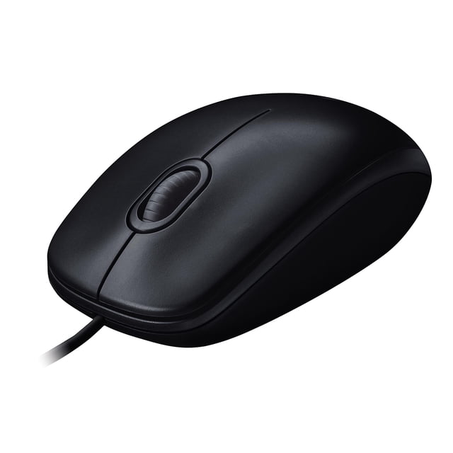 Mouse Logitech M90 con Cable USB Negro con Seguimiento Óptico