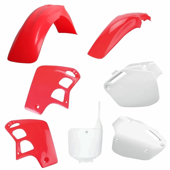 Polisport 91330 Plastic Kit - OEM Color (Red/White)
