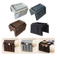 thumbnail image 3 of Tv Remote Control Organizer Anti Slip Sofa Armrest Organizer Magazine Holder, 3 of 6