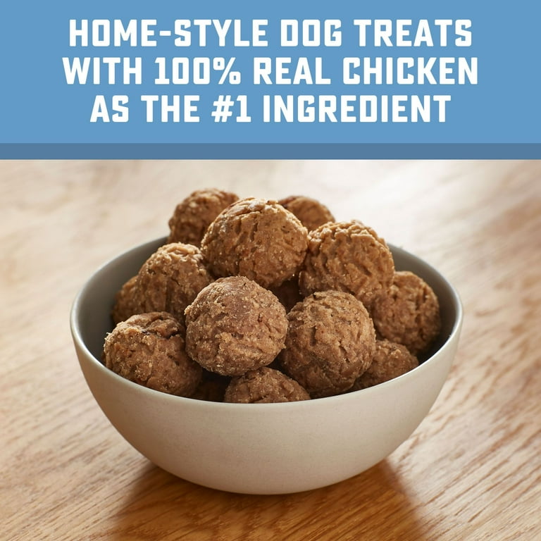 Milo's kitchen chicken top meatballs dog treats