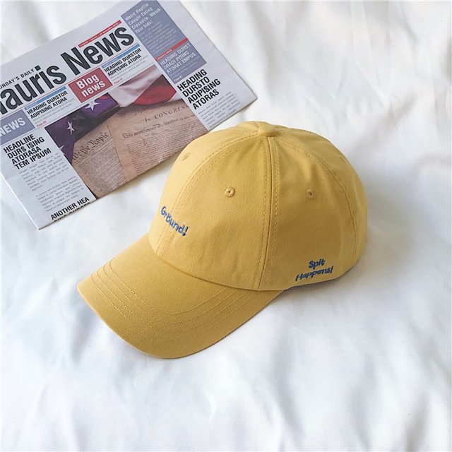 Sombrero Lila para mujer, gorra de béisbol de calle bordada con letras de estilo coreano de verano para hombre, gorra de protección solar de estilo universitario