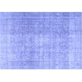thumbnail image 1 of Ahgly Company Indoor Rectangle Persian Blue Traditional Area Rugs, 8' x 12', 1 of 4