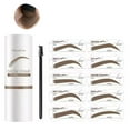 thumbnail image 2 of Kit de Pochoir à Sourcils, Pochoir à Sourcils Pommade avec 10 Pochoirs à Sourcils Réutilisables Fins et Épais Kit de Modelage Définisseur Style Naturel, 2 of 8