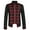 Black, variant on Mens Holiday Party Prom Blazer Suit Jacket Casual Solid Long Sleeve Stand Collar Steam-punk Gothic Tops