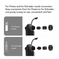thumbnail image 4 of Portable Compact Bicycle Pump, Lightweight Smart Valve Mini Bike Pump Nylon  for Cycling, 4 of 7