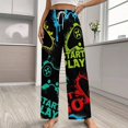 thumbnail image 2 of GamePad Pajamas For Women Loose Retro Night Pajama Pants Comfortable Sleepwear Bottoms Homewear, 2 of 6