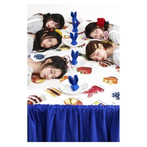 Kiiikiii Uncut Gem Poster2 Concept Photo Print K-Pop Home Decor For Living Room Aesthetic Kpop Female Girl Group