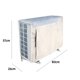 thumbnail image 5 of Cubierta de aire acondicionado para exteriores, cubierta protectora impermeable para aire acondicionado, organizador impermeable, cubierta a prueba de polvo, cubierta a prueba de polvo para el hogar, 5 of 6