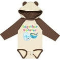 thumbnail image 3 of Inktastic Together Forever- Milk and Cereal Boys or Girls Long Sleeve Baby Bodysuit, 3 of 5
