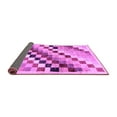 thumbnail image 2 of Ahgly Company Indoor Rectangle Checkered Purple Modern Area Rugs, 8' x 12', 2 of 4