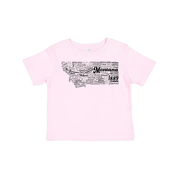 Inktastic Montana State Word Salad Boys or Girls Toddler T-Shirt