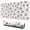 Red Strawberry Cow, variant on Long Mouse Pads for Desk,Pink Cow Strawberry Pattern Desk Mats on Top Of Desks, Desk Mouse Pad Extra Large with 3mm Non-Slip Base and Stitched Edge for Gaming,Office,Work,Home 31.5"x11.8"