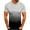 light grey, variant on Aoochasliy Mens Shirts Winter Clothes 3D Printed Lapel Half Button Pullover Athleisure Short Sleeve Tops 2022