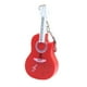 thumbnail image 2 of Llavero de guitarra pequeña, llavero, llaveros, recuerdo de fiesta, regalo de cumpleaños, lindo con sonido Rojo, 2 of 9