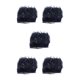thumbnail image 3 of Toystoory Faux Feather Trims Fringe 1 Meter Dressmaking Decoration Black Party Dyed Type2 NO2, 3 of 6