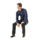 thumbnail image 2 of 1/64 pequeña posición sentada personas diseño de de arena juguete Azul Sunnimix Muñeca de personas en miniatura, 2 of 7