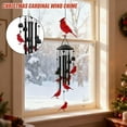 thumbnail image 6 of Cardinal Wind Chime, Soothing Sound Experience, 90x11cm Outdoor Garden Decor, Musical Hanging Chime, Versatile Placement, for Christmas Outside Garden Patio Yard, 6 of 6