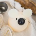 thumbnail image 4 of Cute Mouse Night Light Usb Recargable Con Interruptor Giratorio Temperatura De Color Ajustable Atenuación Continua Lámpara De Noche Para Dormir Para Habitación De Bebé Dormitorio Sala De Estar Cateissary HA021269-00, 4 of 7