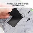thumbnail image 4 of Waterproof Doggy Jacket For Autumn And dog dog funny Winter Rain Jacket With Adjustable Velcro And Reflective Stripes, 4 of 9