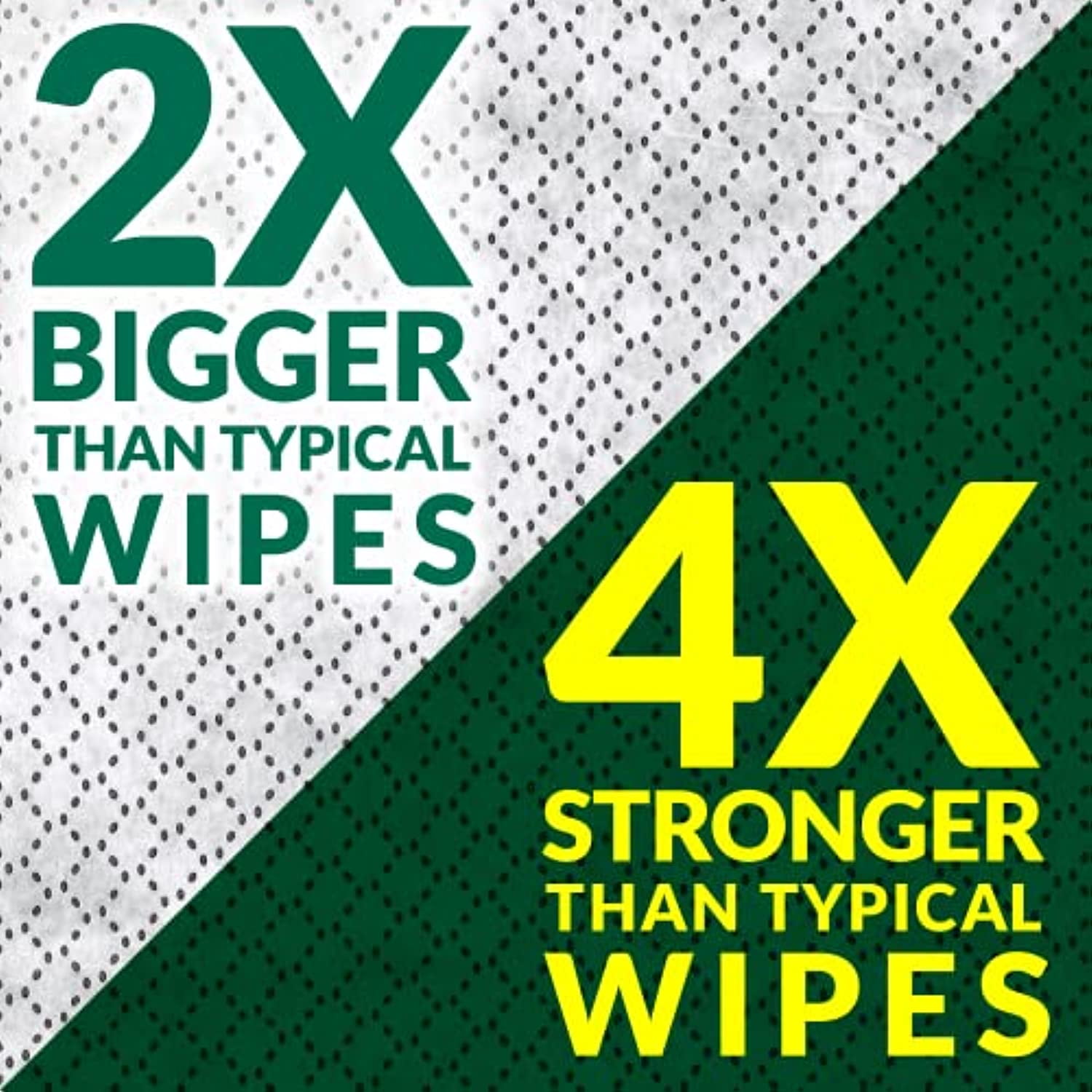 Simple Green Commercial Heavy-Duty Towels Cleaning Cloths & Wipes, 75 Count, 2 Pack