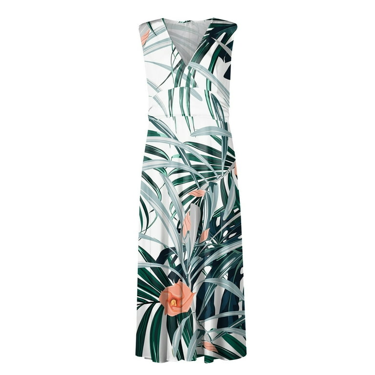 Country road tropical print dress hot sale