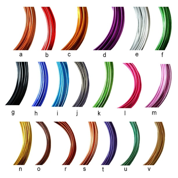 Metal Cord Assorted Colors Thickness Aluminum Wires Fool-style
