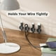 thumbnail image 3 of Soporte organizador de cables Roctee, clips magnéticos para cables, paquete de 8, 3 of 6