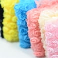 thumbnail image 4 of Tela de encaje de gasa con rosas de 3 yardas y 6 filas para coser Negro, 4 of 8