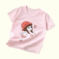 thumbnail image 4 of Mgmyaa Unisex Baby Printed Short Sleeve Crew Neck Cotton T-Shirt Top for Kids Ages 6 Months-6 Years, 4 of 9