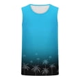 thumbnail image 4 of GERsome Men's Sleeveless Tank Tops Crewneck Graphic Loose Fit Muscle T Shirts Hawaiian Tank Tops for Men S-2XL, 4 of 4