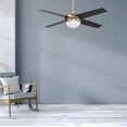 thumbnail image 4 of 48" 4 Blade Indoor Ceiling Fan with Light, Works with Phone App and Voice Control, 4 of 8