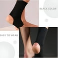 thumbnail image 3 of TELOLY 1 Pair Kids Ankle Support for Sports,Kids Ankle Brace,Compression Ankle Brace for Basketball,Soccer,Running,and More,Black,Child Size,Ankle Guard for Sprained Ankles, 3 of 7