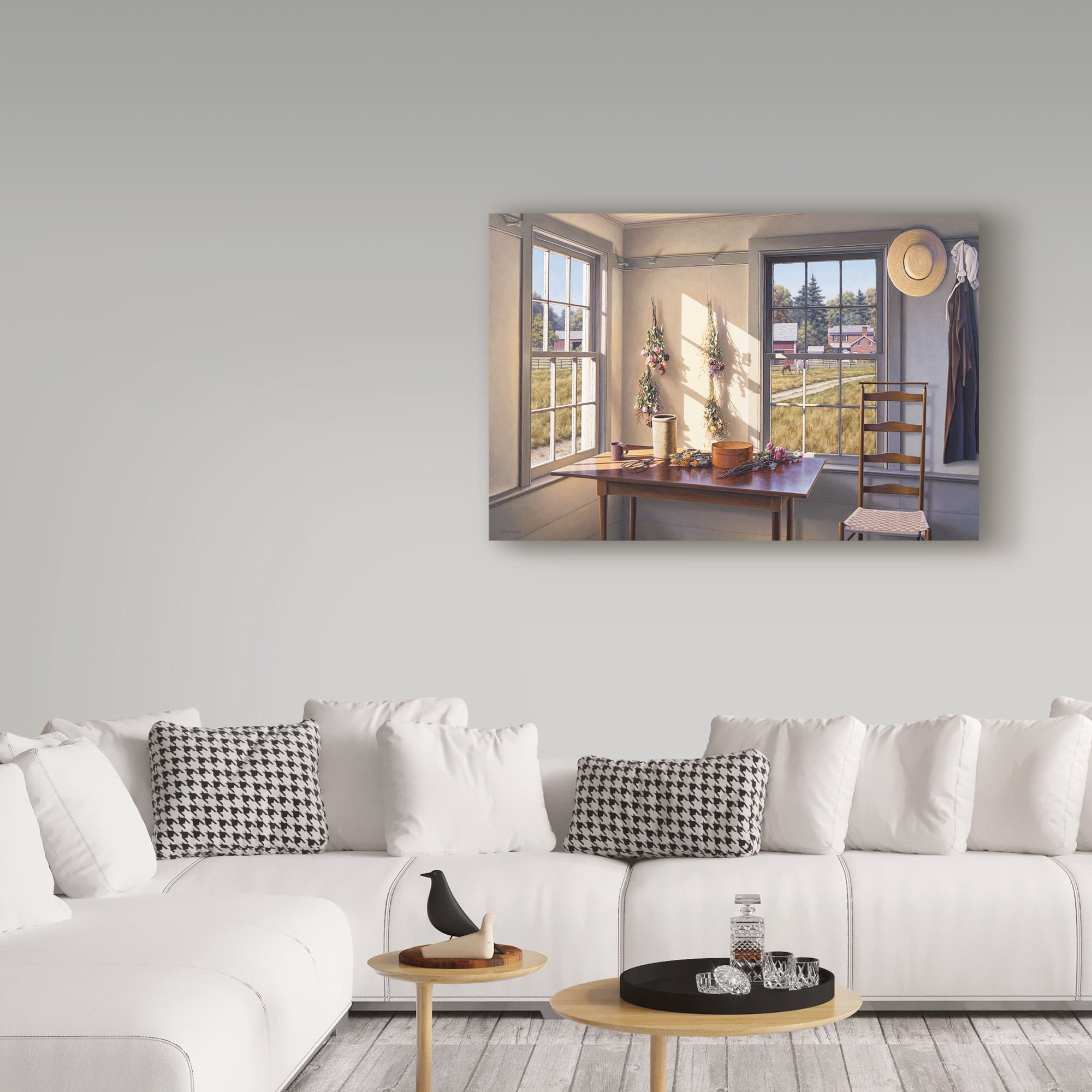Trademark Fine Art 'Roses For Autumn' Canvas Art by William Breedon