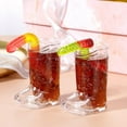 thumbnail image 5 of HomeLife 5Pcs Cowboy Boots Wine Glasses Western Theme Party Tumblers Hard Plastic Mini Compact Fun Birthday Party Cups, 5 of 12