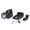 Black, variant on 12V AC Wall Fire Rescue Light - Black
