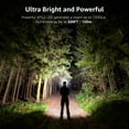 thumbnail image 5 of Lepro 2-Pack Battery-Powered Head lamp, 1300 Lux Super Bright with Adjustable Headband, 6 Modes including Red Light, IPX4 Waterproof Suitable for Camping and Outdoor Activities, 5 of 12