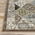 thumbnail image 3 of Superior Paloma Modern Damask Indoor Area Rug, 5' x 8', Chocolate, 3 of 8