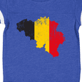 thumbnail image 4 of Inktastic Belgian Map Flag Boys or Girls Baby Bodysuit, 4 of 5