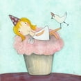 thumbnail image 2 of Sonheim, Carla 26x26 Gold Ornate Wood Framed with Double Matting Museum Art Print Titled - Cupcake Fairy, 2 of 4