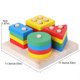 thumbnail image 3 of Juguetes Educativos Montessori para bebés, rompecabezas de madera 3D para niños, juegos para niños, juguetes educativos de aprendizaje para bebés de 1, 2 y 3 años, 3 of 4
