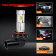 thumbnail image 2 of Pair 9140 9145 H10 LED Fog Light 80W 16000LM CSP 6000K White Driving DRL Bulbs, 2 of 11