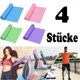thumbnail image 1 of Banda de fitness Juego de 4 bandas de ejercicio Bandas de fitness largas Bandas de resistencia, 1 of 5