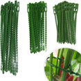 thumbnail image 1 of Lazos para plantas, lazos ajustables para jardinería, 150 unidades, lazos y soportes para plantas, ayudan a sostener plantas y arbustos, lazos giratorios de plástico flexible (3 tamaños) esquí esquí Gafas de esquí, 1 of 5
