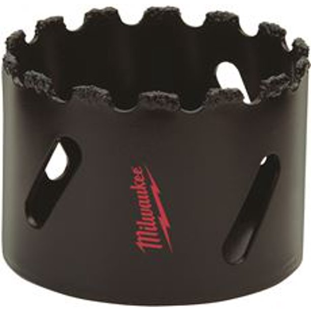Milwaukee Electric Tool 49560444 Milwaukee Carbide Grit Hole Saw 2 In. With Pilot Bit (Pack Of