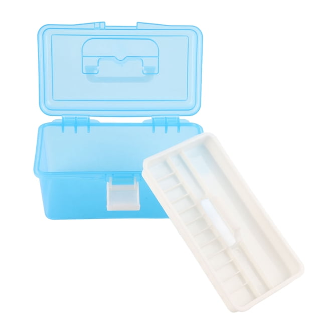 Accesorios para electricistas, caja de herramientas de 2 capas, caja de almacenamiento de herramientas de hardware, caja de herramientas para el hogar, verdadera excelencia