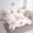 Pink, variant on Erosebridal Letter Bed in a Bag Full size For Teens,Pink Bowknot Bed Set,Princess Room Decorative,Reversible,7pcs