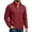 c01Red, variant on USNSM Mens Zip Up Sweatshirt Mock Neck Track Jacket Lightweight Fleece Full Zip No Hood Athletic Casual Long Sleeve Jackets with Pocket Red XXXL