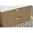 thumbnail image 3 of San Diego 30" Floating Bathroom Vanity Oak, 3 of 11