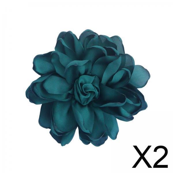broche de flor,Broche de flor de satén Broche de rosa hecho a mano,Broche de flores de tela Broche de solapa floral para mujeres y hombres,Broche de flores para banquete de bodas,ramillete